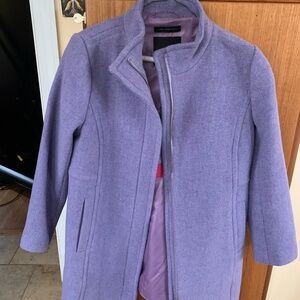 Talbots 6P Lilac Wool Coat